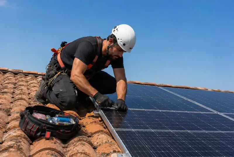 Maintenance et monitoring de panneaux solaires à Haute-Goulaine