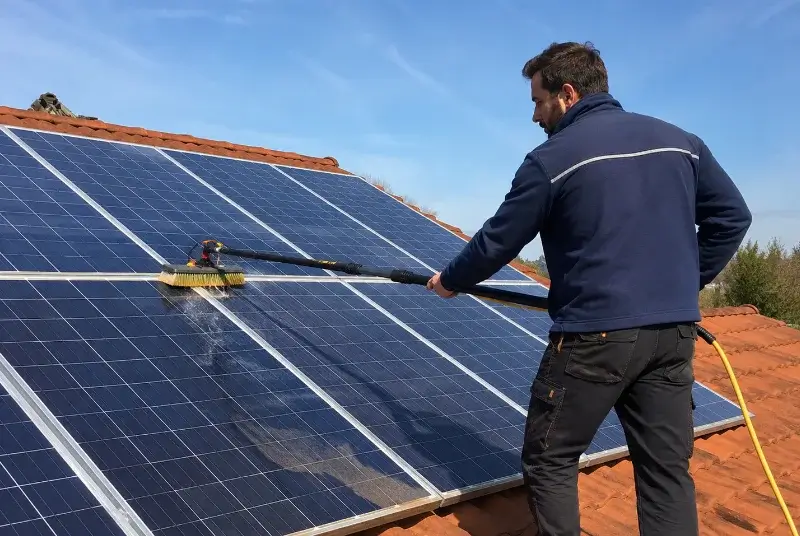 Nettoyage et entretien de panneaux solaires à Haute-Goulaine