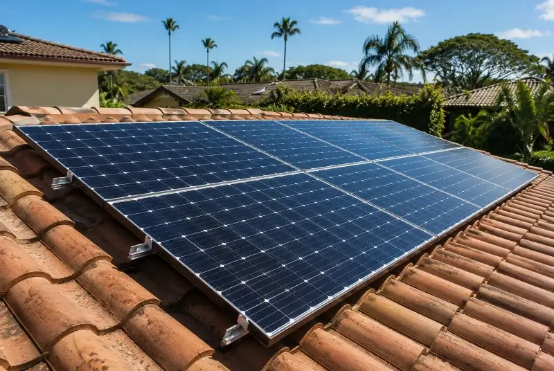 Installation de panneaux solaires à Haute-Goulaine